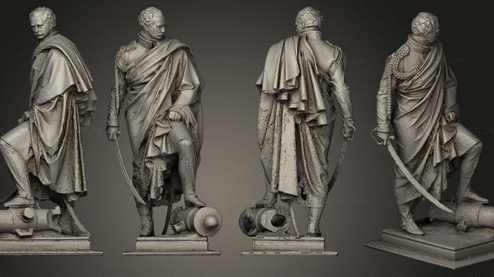 Statues of famous people (Blcher Memorial, STKC_0153) 3D models for cnc